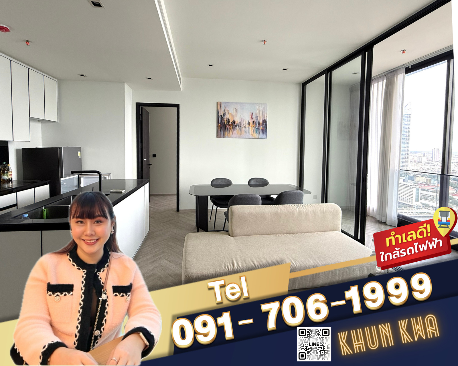 🏙 Chapter Charoen Nakhon Riverside 🌊Luxury condo next to the Chao Phraya River📸Video room📸 🚩 2 bedrooms 2 bathrooms ( Rare Unit ) 🚩 🛍 near Icon Siam 🚝 near BTS Krung Thonburi ☎️ Tel/line : 091-706-1999 Khun Kwa 🏙 Chapter Charoen Nakhon Riverside 🌊Luxury condo next to the Chao Phraya River📸Video room📸 🚩 2 bedrooms 2 bathrooms ( Rare Unit ) 🚩 🛍 near Icon Siam 🚝 near BTS Krung Thonburi ☎️ Tel/line : 091-706-1999 Khun Kwa