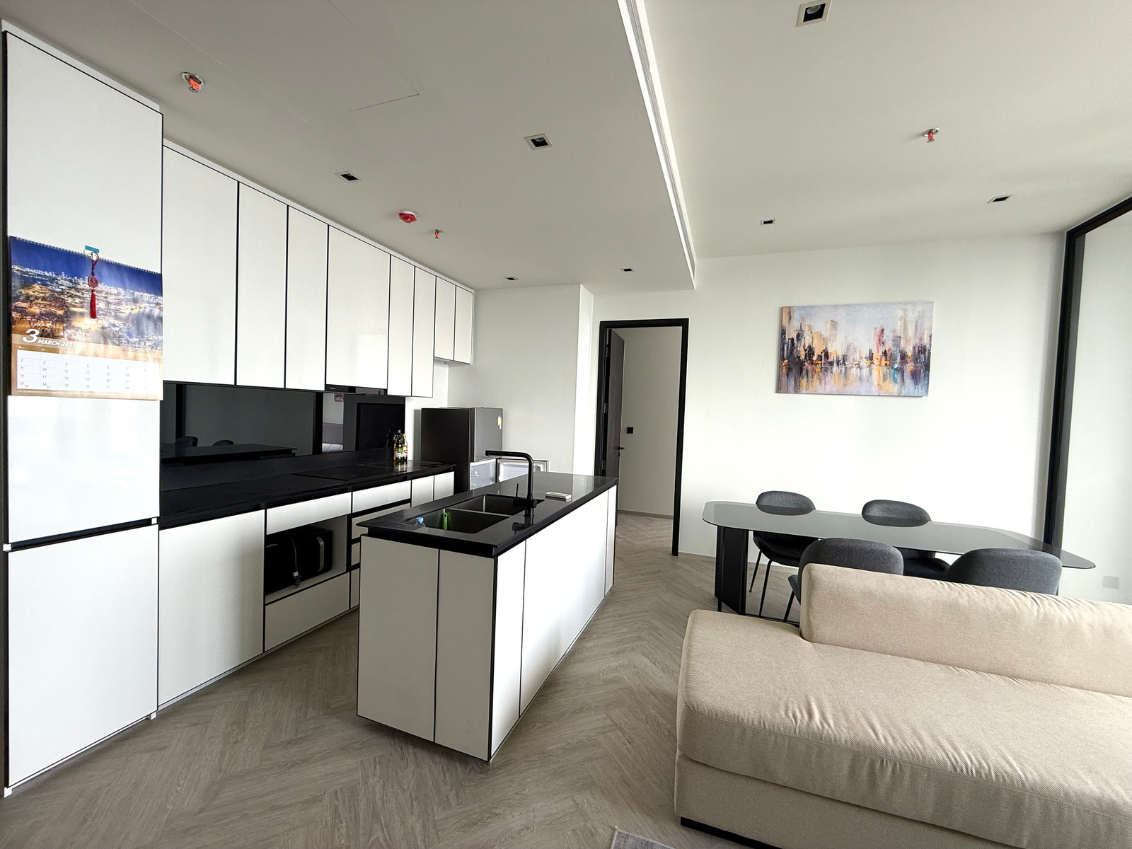 🏙 Chapter Charoen Nakhon Riverside 🌊Luxury condo next to the Chao Phraya River📸Video room📸 🚩 2 bedrooms 2 bathrooms ( Rare Unit ) 🚩 🛍 near Icon Siam 🚝 near BTS Krung Thonburi ☎️ Tel/line : 091-706-1999 Khun Kwa – รูปที่ 3