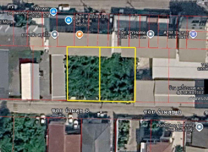 Urgent sale, vacant land, potential location, Soi Sawai Pracharat 33 (Soi Ruamsuk 8), Bueng Lat Sawai Subdistrict, Lam Luk Ka District, Pathum Thani Province, area 200 square wah, beautiful plot, width 31 meters, depth 25 meters, road in front of the land