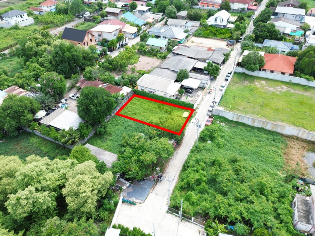 Land for sale in Soi Phetkasem 77 (Soi Sawatdikarn 2, Intersection 16), 100 square wah. Close to Phetkasem Road, only 1.7 km away. Land for sale in Soi Phetkasem 77 (Soi Sawatdikarn 2, Intersection 16), 100 square wah. Close to Phetkasem Road, only 1.7 km away.