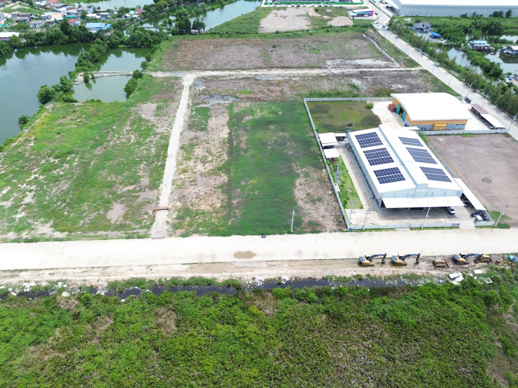 ขาย ที่ดิน พระสมุทรเจดีย์ สมุทรปราการ 3 ไร่กว่า ผังสีม่วง เหมาะทำโรงงาน โกดัง DD – รูปที่ 4