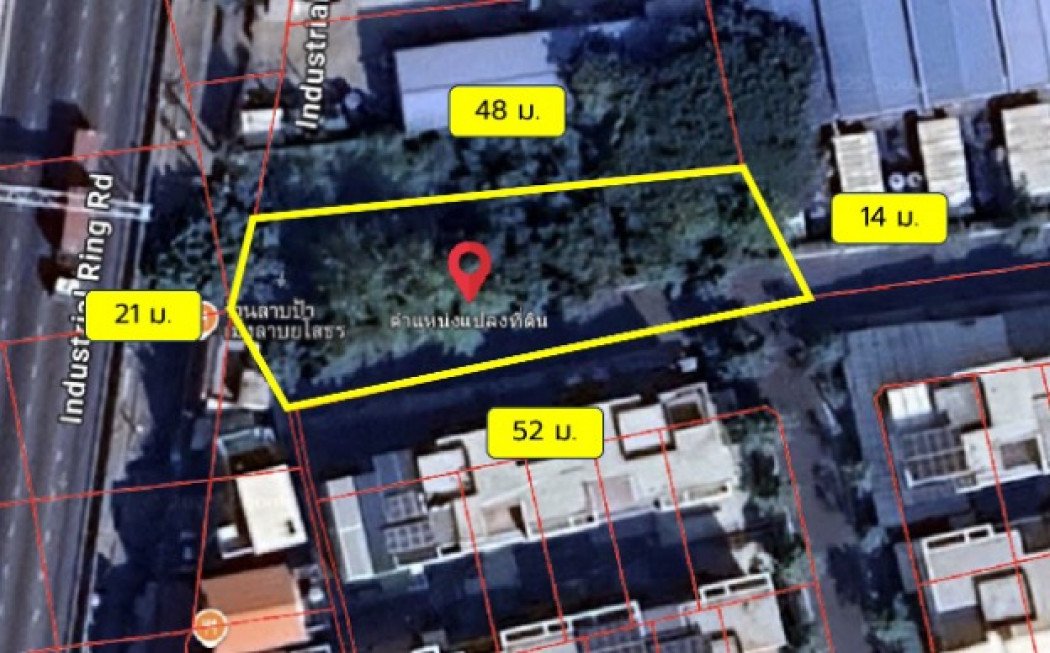 ขาย ที่ดิน ถูกมาก พระราม3 ใกล้ถนนวงแหวนอุตสาหกรรม  214 ตรว KK – รูปที่ 3