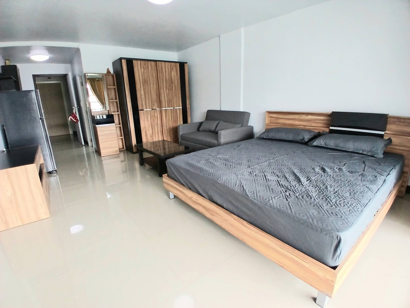 📢 City Villa Ladprao 130 for sale (City Villa Ladprao 130)  beautifully decorated, complete with furniture and electrical appliances  ✅ near MRT Ladprao 101 and The Mall Bangkapi.