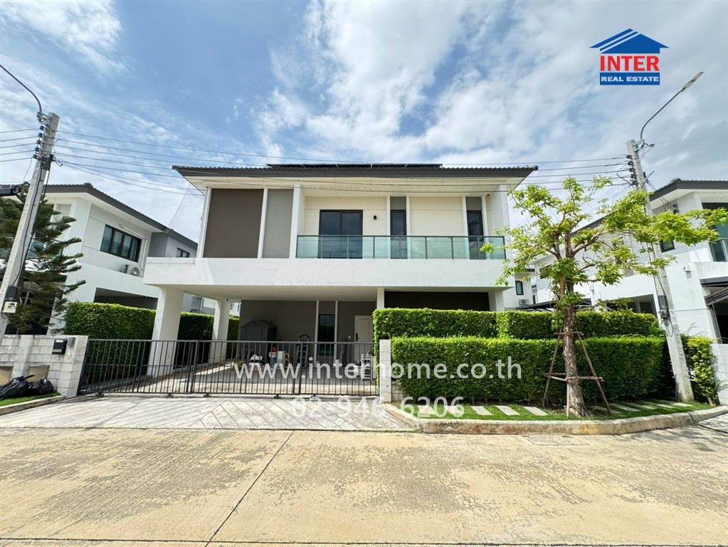 บ้านเดี่ยว 2 ชั้น 58.7 ตร.ว. หมู่บ้านเซนโทร ราชพฤกษ์-สวนผัก2 ถนนราชพฤกษ์ ถนนบรมราชชนนี บางกรวย นนทบุรี