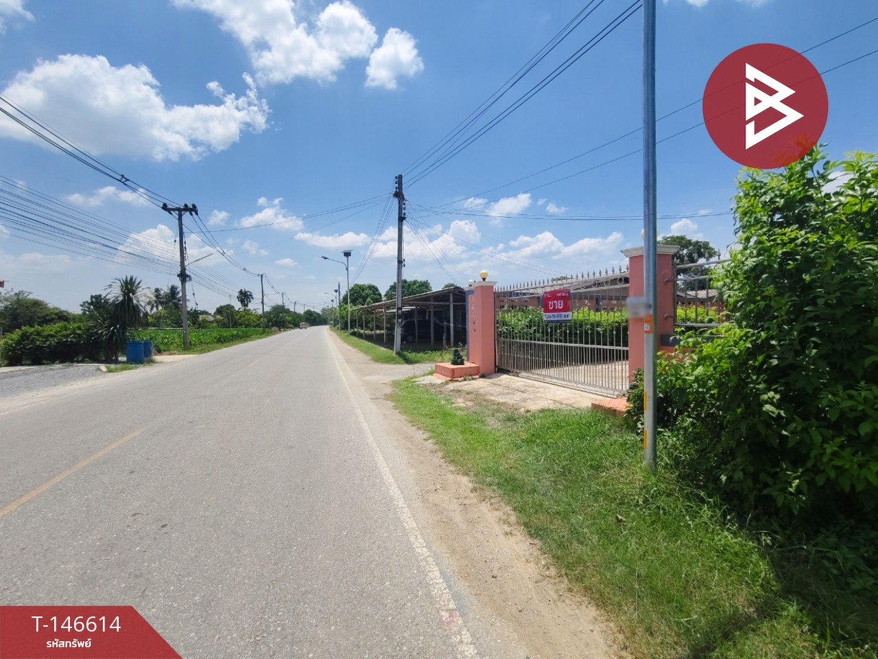 Single house with land for sale, area 1 rai 2 ngan 1.4 sq m, Ban Yang, Nakhon Pathom. – รูปที่ 3