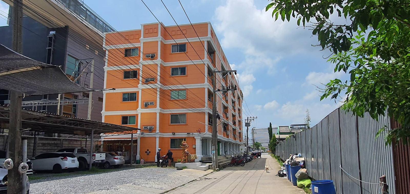 5-story apartment, 80 rooms, with 419 square meters of land, Luang Phaeng Road, Lat Krabang District, Bangkok, near Suvarnabhumi Airport!!! 5-story apartment, 80 rooms, with 419 square meters of land, Luang Phaeng Road, Lat Krabang District, Bangkok, near Suvarnabhumi Airport!!!