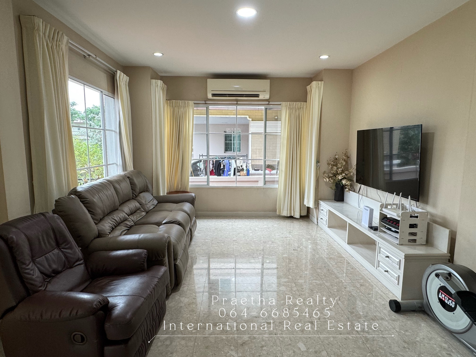 🏡 บ้านเดี่ยวให้เช่าขนาดใหญ่  นันทวัน สวนหลวง ร.9 💰 ค่าเช่าเพียง 63,000บาท/เดือน (ต่อรองได้)✨ 4 ห้องนอน 3 ห้องน้ำ📐 พื้นที่ใช้สอย 296 ตารางเมตรบ้านเดี่ยวบรรยากาศร่มรื่น เงียบสงบ รายล้อมด้วยต้นไม้ พื้นที่กว้างขวางทั้งภายในและภายนอก ให้ความเป็นส่วนตัวสูง – รูปที่ 4