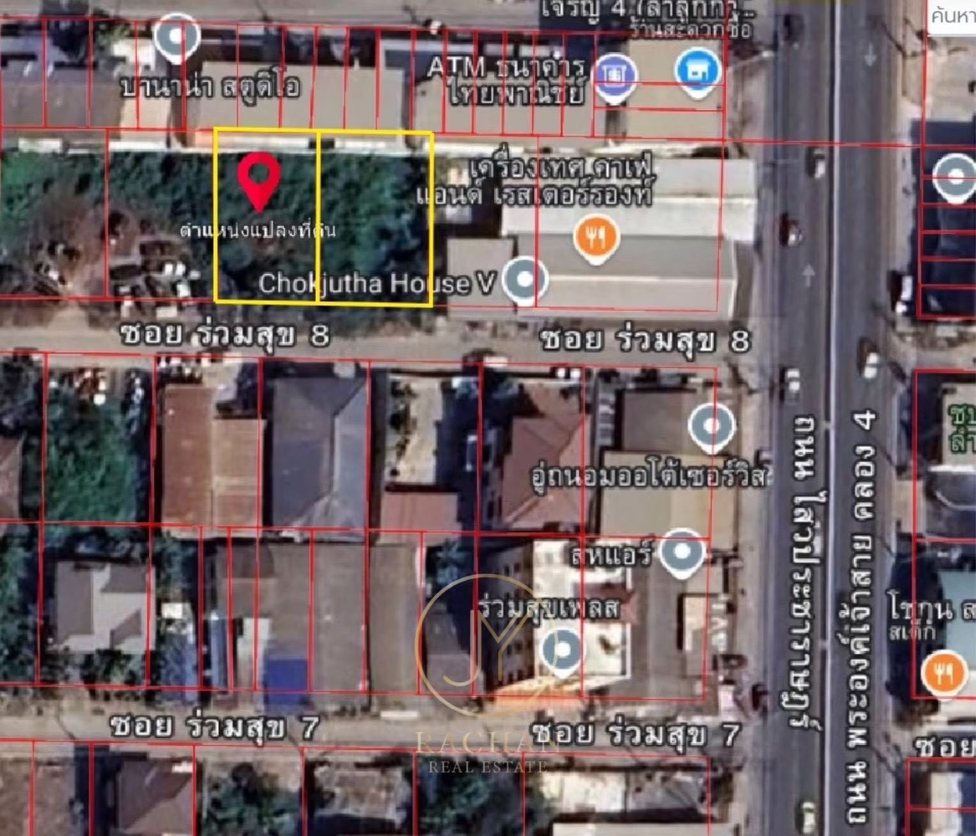 Urgent sale, vacant land, potential location, Soi Sawai Pracharat 33 (Soi Ruamsuk 8), Bueng Lat Sawai Subdistrict, Lam Luk Ka District, Pathum Thani Province, area 200 square wah, beautiful plot, width 31 meters, depth 25 meters, road in front of the land – รูปที่ 2