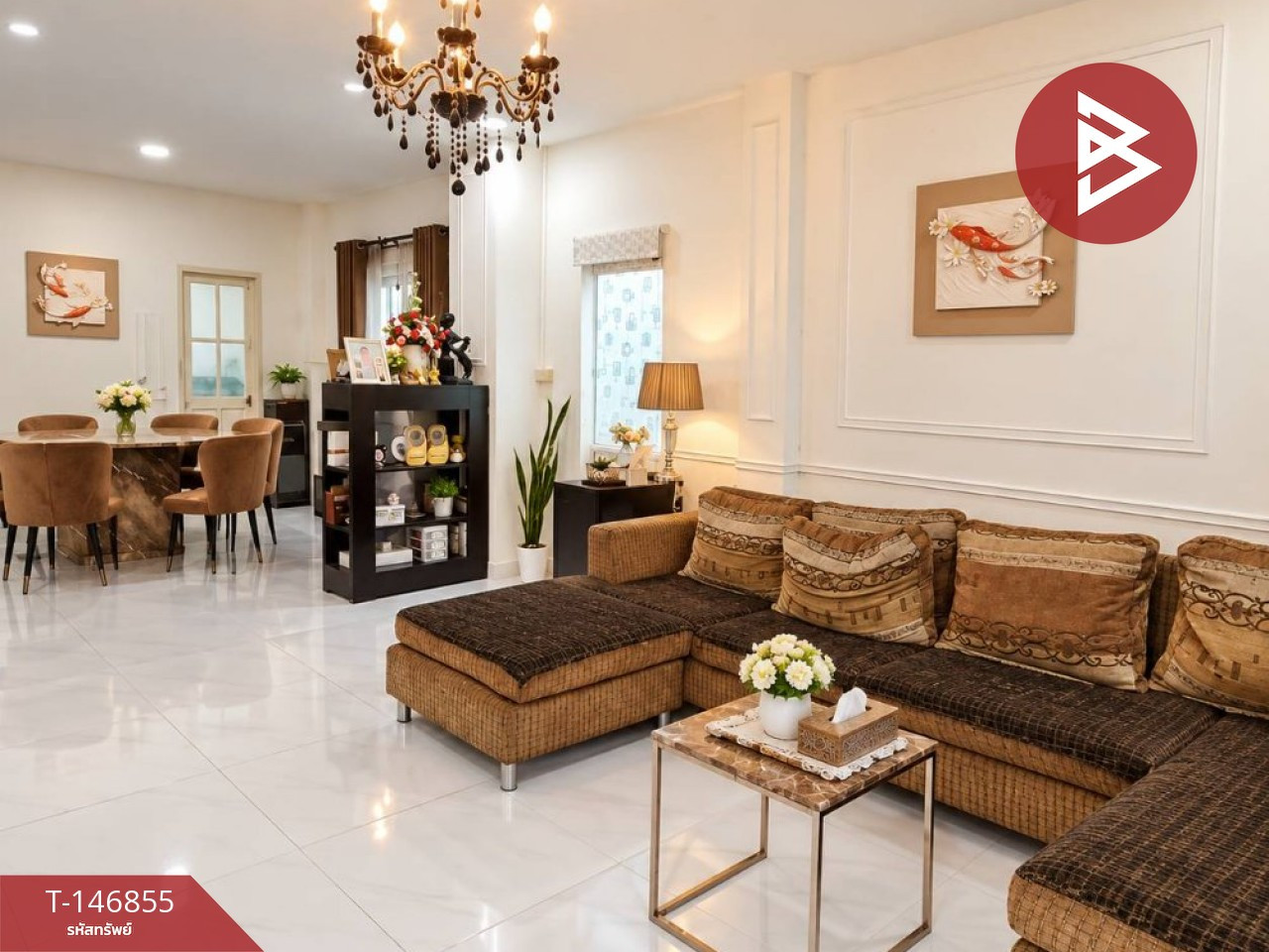 Semi-detached house for sale, Burirom Village Lam Luk Ka-Khlong 4 Pathum Thani – รูปที่ 3