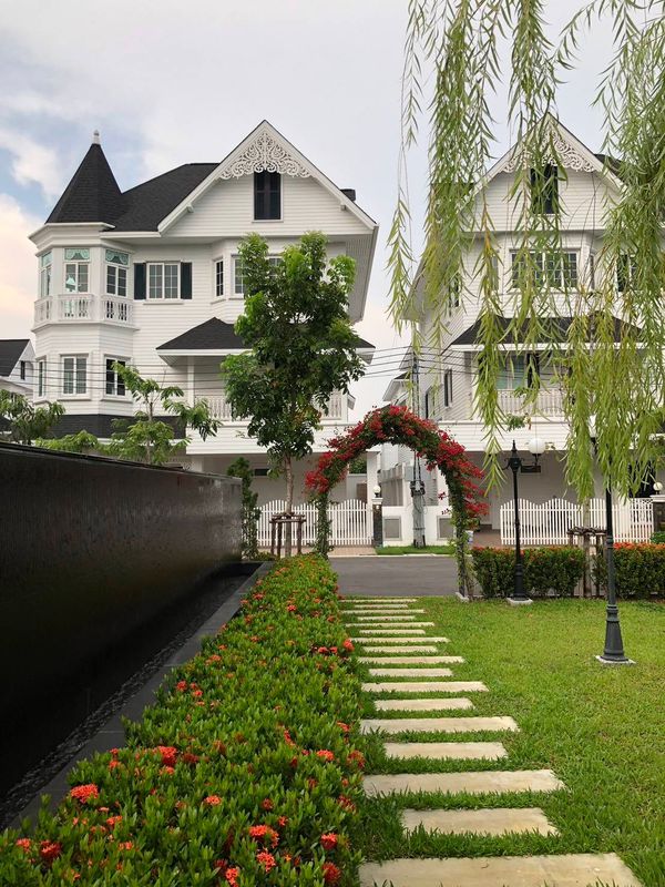 ให้เช่าบ้านเดี่ยวหลังใหญ่ Fantasia Villa 4 บางนา ( 63.5 ตร.ว.) 4นอน 5น้ำ ใกล้ทางด่วนบางนา