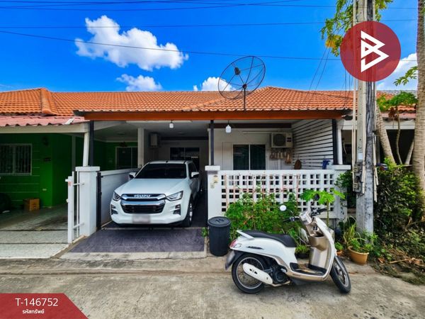 Townhouse for sale Subrungruang City Village 1, Phan Thong, Chonburi