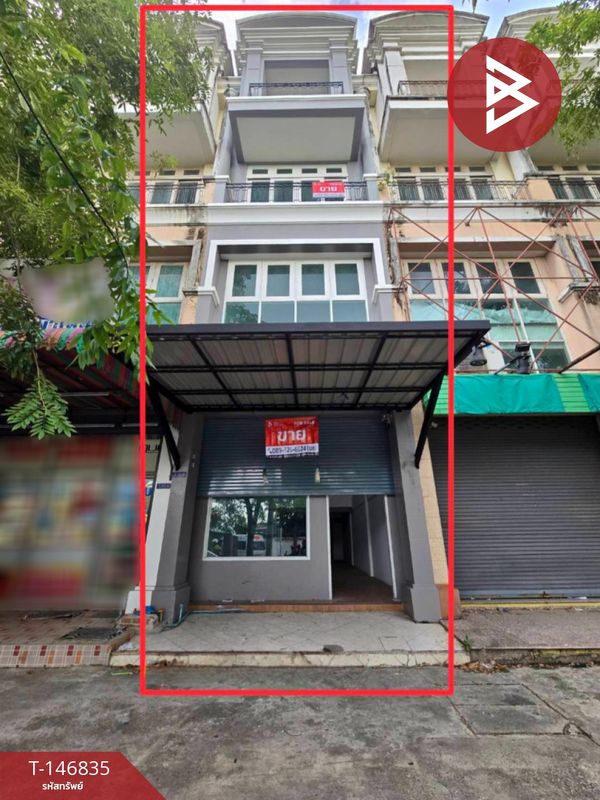 Commercial building for sale, 4 and a half floors, area 18.5 square meters, Nong Khaem, Bangkok.