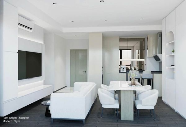 Park Origin Thonglor for rent 2 beds 2 baths 66.66 sqm 72,000 per month