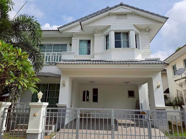 🏡 ขาย / ให้เช่า บ้านเดี่ยว มัณฑนา อ่อนนุช–วงแหวน 1 | สุขาภิบาล 2 | 79 ตร.วา | ใกล้เมกาบางนา สนามบินสุวรรณภูมิ 💵 ค่าเช่า 40,000 บาท / เดือน Tel. 084-694-8888