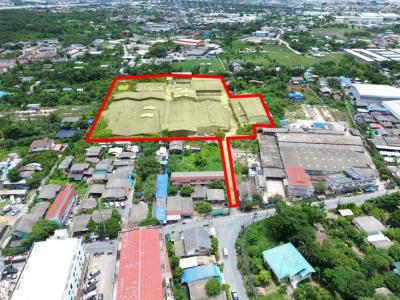 ขาย ที่ดิน ซอยโรงเรียนวัดสวนส้ม อ.เมืองสมุทรปราการ 17 ไร่ 80 ตรว เหมาะทำจัดสรร