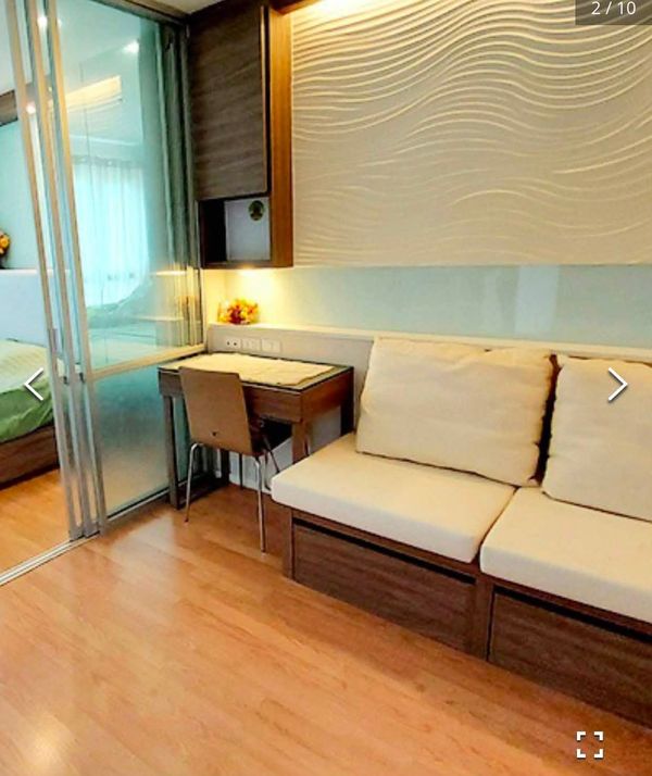 📢 For sale Lumpini Ville Ramkhamhaeng 60/2 (Lumpini Ville Ramkhamhaeng 60/2) beautiful room, fully furnished, good location ✅ near MRT/BTS Lam Sali Intersection (yellow line)