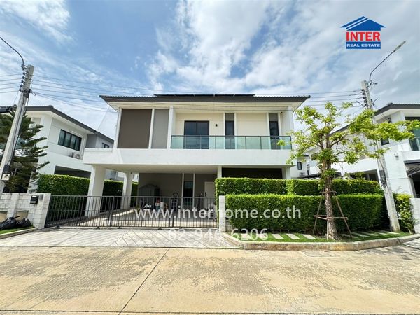 บ้านเดี่ยว 2 ชั้น 58.7 ตร.ว. หมู่บ้านเซนโทร ราชพฤกษ์-สวนผัก2 ถนนราชพฤกษ์ ถนนบรมราชชนนี บางกรวย นนทบุรี