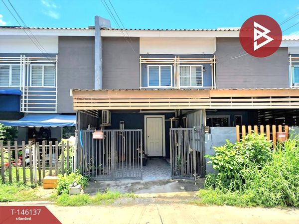 Townhouse for sale, area 16.1 sq m, Eua Athon Village, Ban Bueng 3, Ban Bueng, Chonburi.