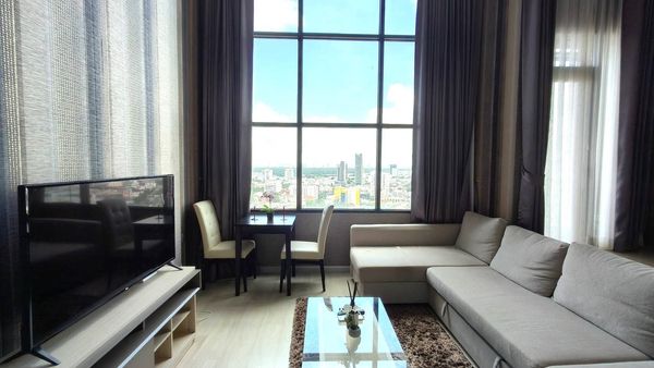 Duplex, 1ห้องนอน 1ห้องน้ำ, 37 ตรม, ชั้น30, Knightsbridge Prime Sathorn, BTS ช่องนนทรี