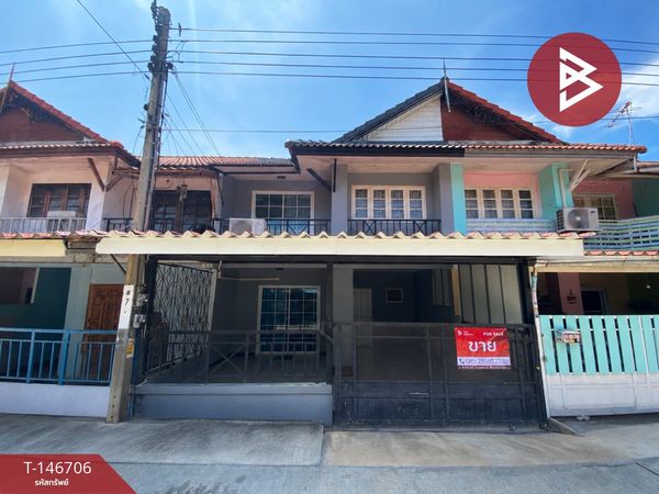 Townhouse for sale Pruksa Village 3, Bang Bua Thong, Nonthaburi, ready to move in.