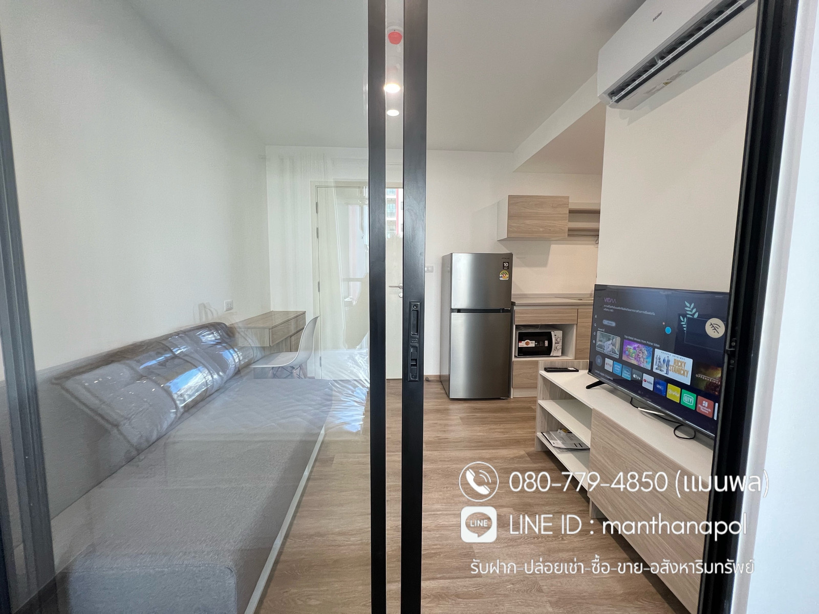 New condo ✨ Pu Chao-Samrong intersection, Senakit Samrong Interchange 🚝BTS Samrong 🔥Fully furnished, ready to move in. – รูปที่ 3