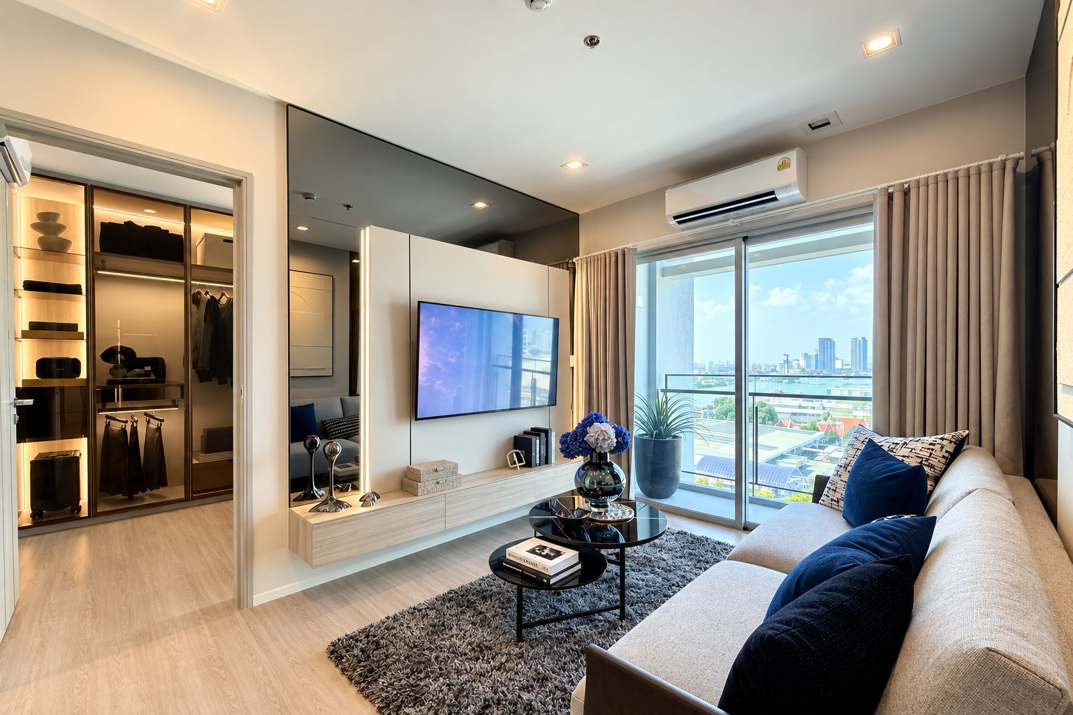  ONE VELA ณ เจ้าพระยา 1 ห้องนอน ชั้น 15 วิวสวนและแม่น้ำ ราคา 6.90 ล้านบาท  – รูปที่ 2