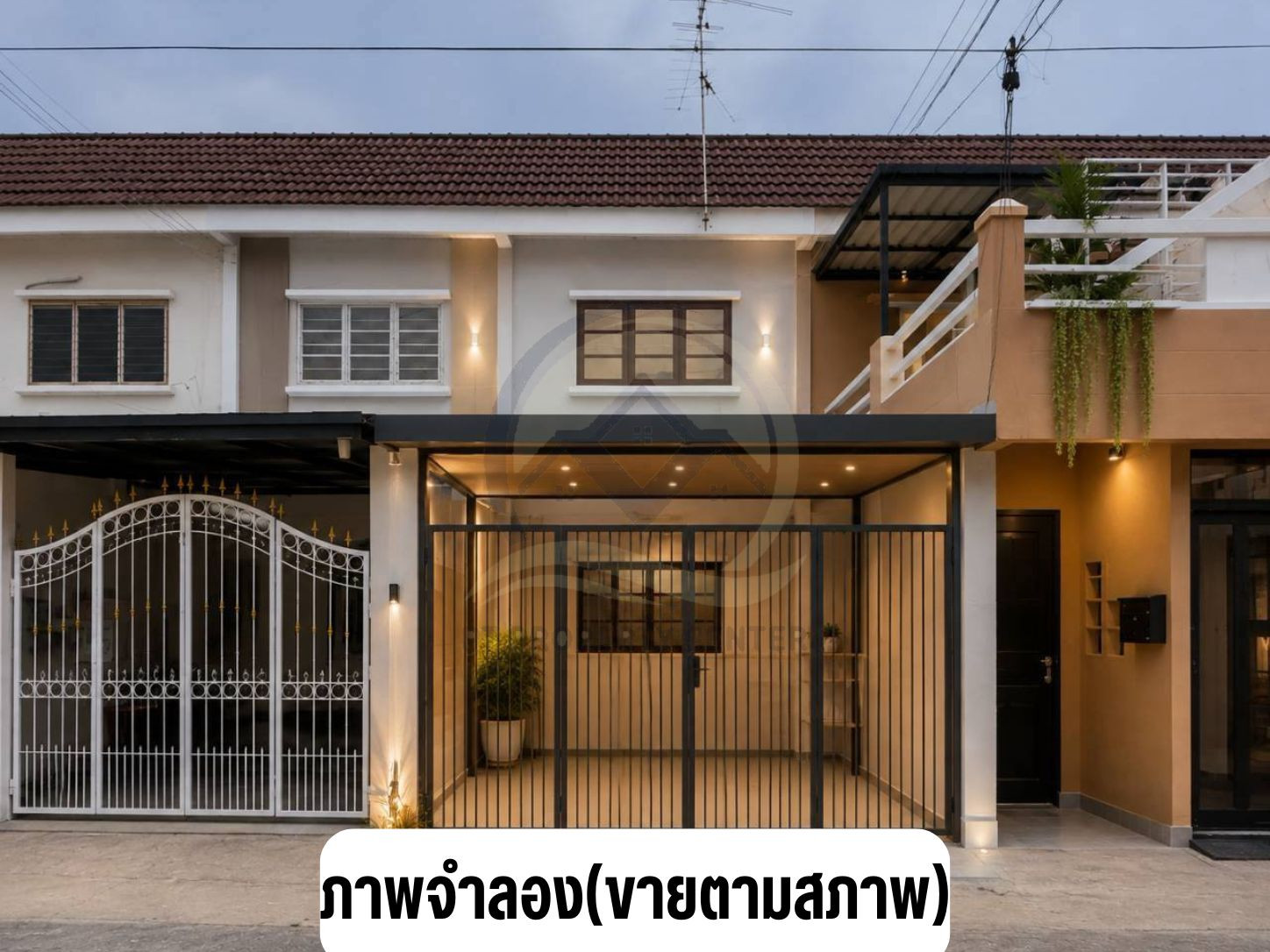 หมู่บ้านปรีชา 9 ทาวน์โฮม 2 ชั้น ซอยรามคำแหง 186 มีนบุรี ทำเลศักยภาพ ต่อเติมครบ ติดถนนรามคำแหง ใกล้รถไฟฟ้า เปิดโอกาสให้เจรจาต่อรองได้ – รูปที่ 2