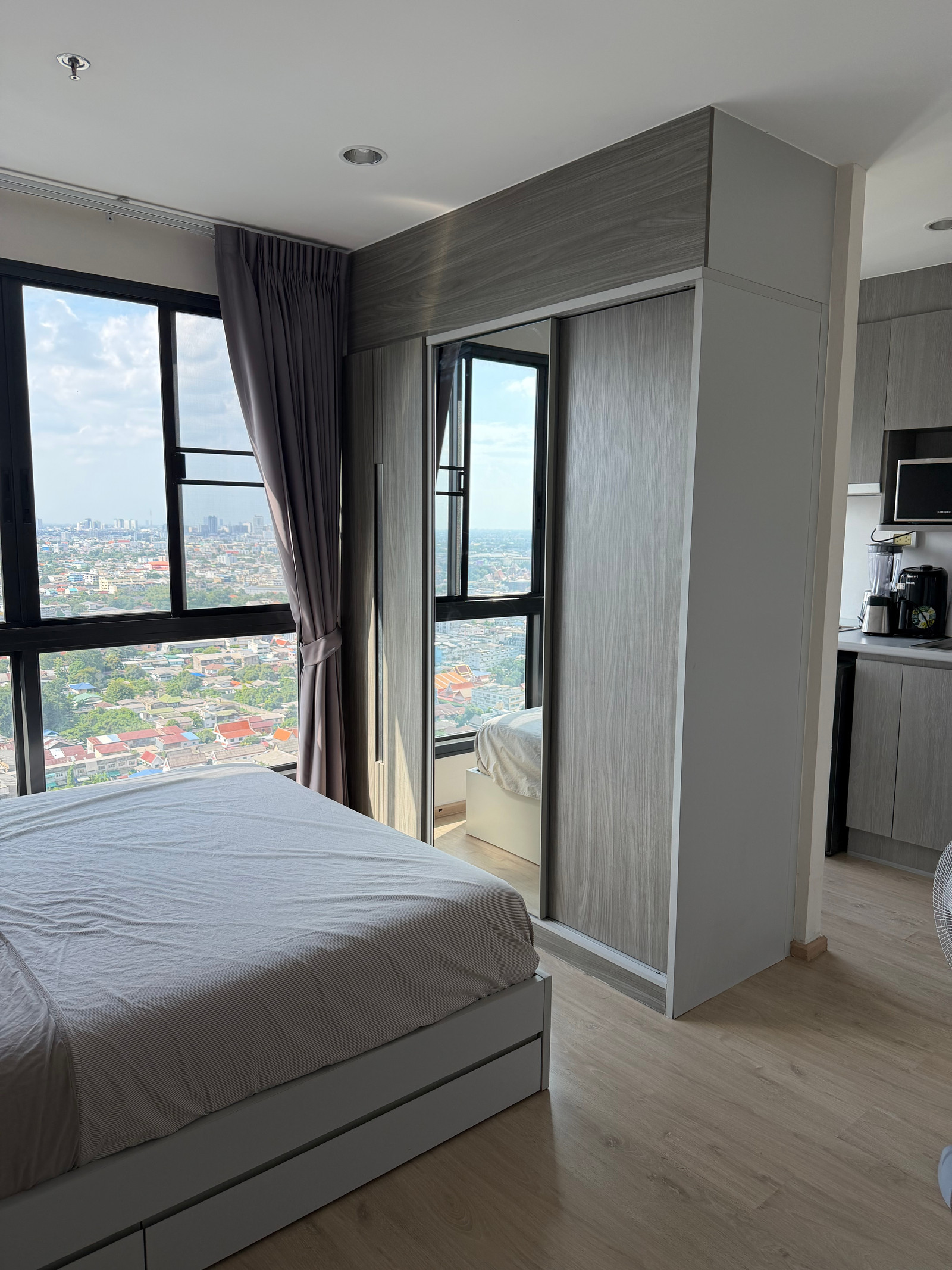 City view room, good price, outstanding location, high floor⭐️IDEO Sathorn Thapra (Ideo Sathorn Thapra) – รูปที่ 3