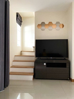 [ให้เช่า] หมู่บ้าน โกลเด้น ทาวน์ 2 ปิ่นเกล้า - จรัญสนิทวงศ์ / 5 ห้องนอน 4 ห้องน้ำ / 22 ตรว. 200 ตรม. **30,000** ทาวน์โฮม 3 ชั้นโครงการใหม่ เฟอร์นิเจอร์ครบชุด เดินทางสะดวก พร้อมเข้าอยู่ ใกล้ห้างเซนทรัล ปิ่นเกล้า – รูปที่ 3