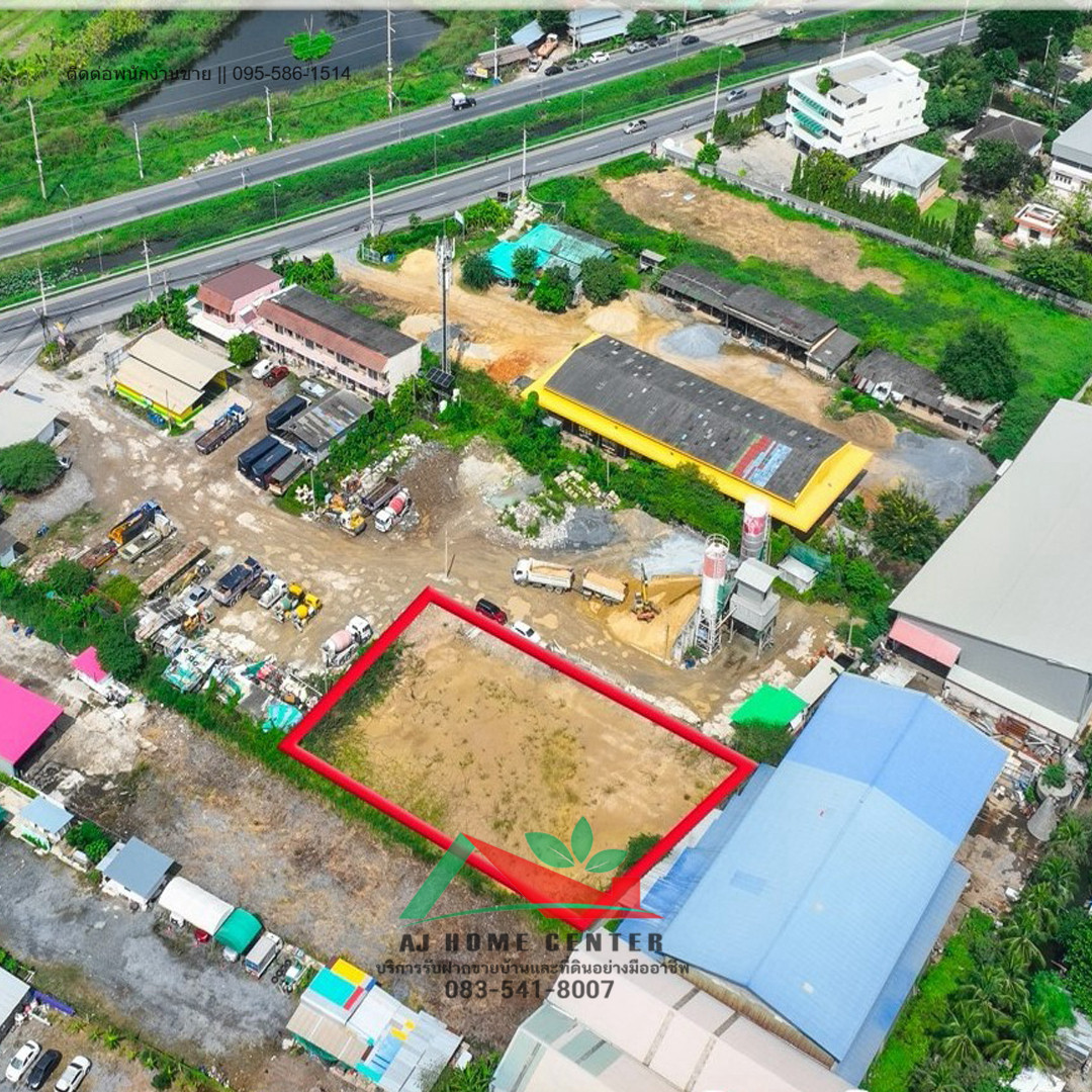 ขายที่ดินเปล่า1-0-54ไร่ ถมแล้ว ซ.บางกระทึก11 พุทธมณฑลสาย5 ผังสีเขียว  – รูปที่ 3