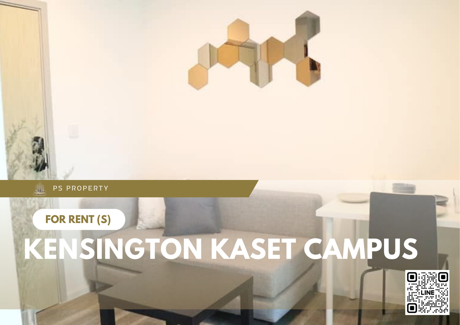 ให้เช่า 📍 Kensington Kaset Campus 📍 เฟอร์นิเจอร์ และ เครื่องใช้ไฟฟ้าครบ ใกล้ Major รัชโยธิน ให้เช่า 📍 Kensington Kaset Campus 📍 เฟอร์นิเจอร์ และ เครื่องใช้ไฟฟ้าครบ ใกล้ Major รัชโยธิน