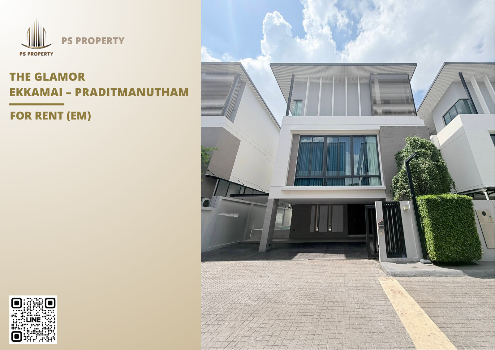 For Rent 📍 The Glamor Ekkamai – Praditmanutham 📍 3 bedrooms, 4 bathrooms; beautifully decorated and fully furnished, including appliances. For Rent 📍 The Glamor Ekkamai – Praditmanutham 📍 3 bedrooms, 4 bathrooms; beautifully decorated and fully furnished, including appliances.