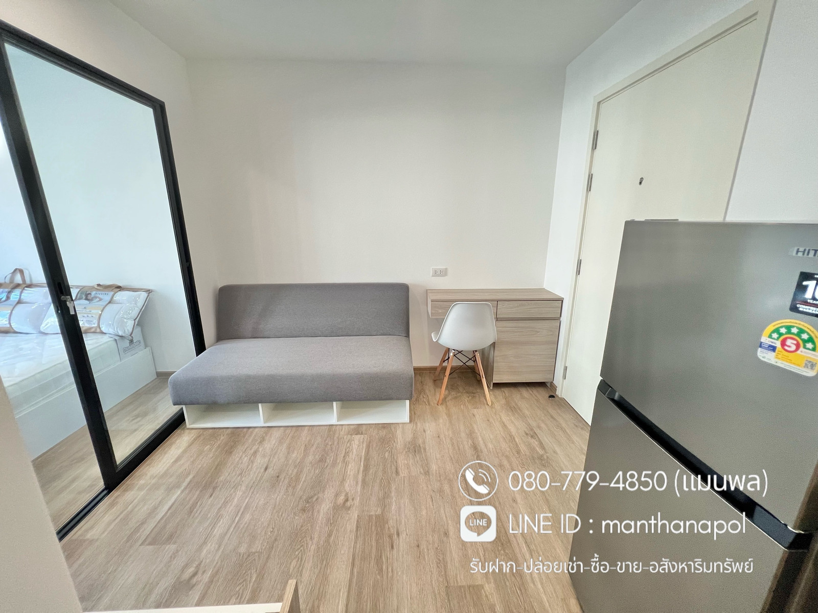 New condo ✨ Pu Chao-Samrong intersection, Senakit Samrong Interchange 🚝BTS Samrong 🔥Fully furnished, ready to move in. – รูปที่ 2
