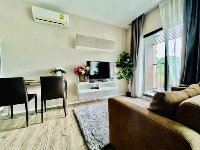 Condo for rent, KnightsBridge The Ocean Sriracha. Beautiful room, mountain view, swimming pool. – รูปที่ 3