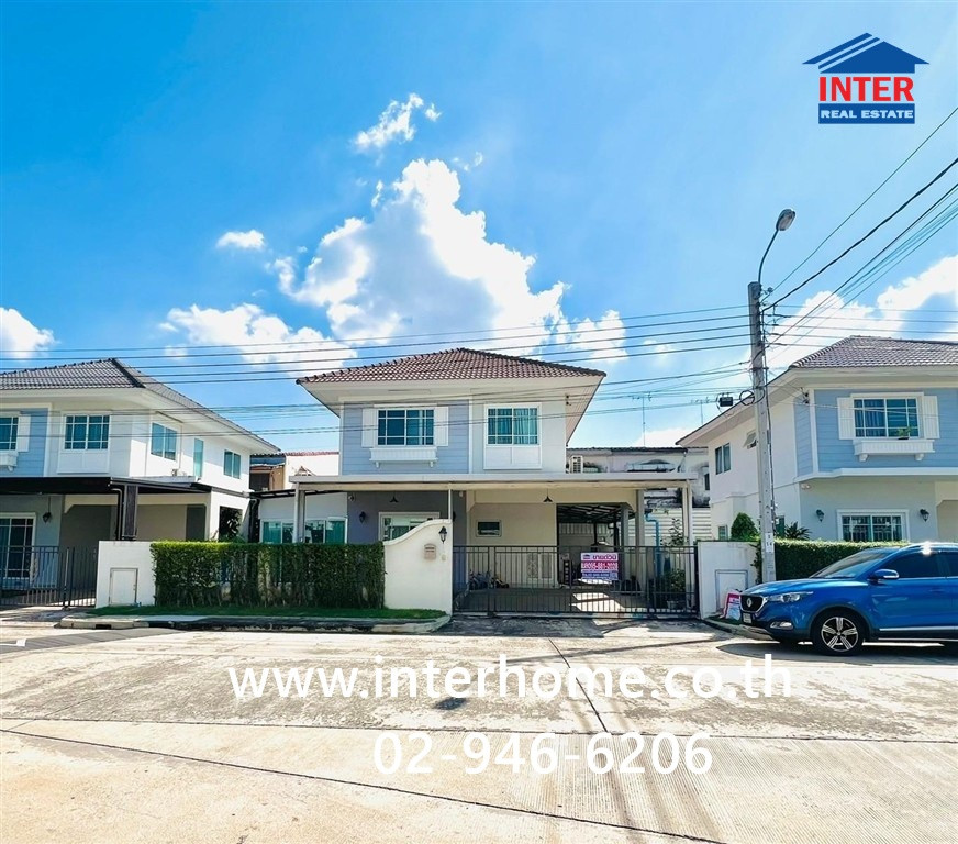 บ้านเดี่ยว 2 ชั้น 50.8 ตร.ว. หมู่บ้านเพอร์เฟค พาร์ค สุวรรณภูมิ 4 ซอยร่มเกล้า6/1 ถนนร่มเกล้า ถนนรามคำแหง เขตมีนบุรี กรุงเทพมหานคร