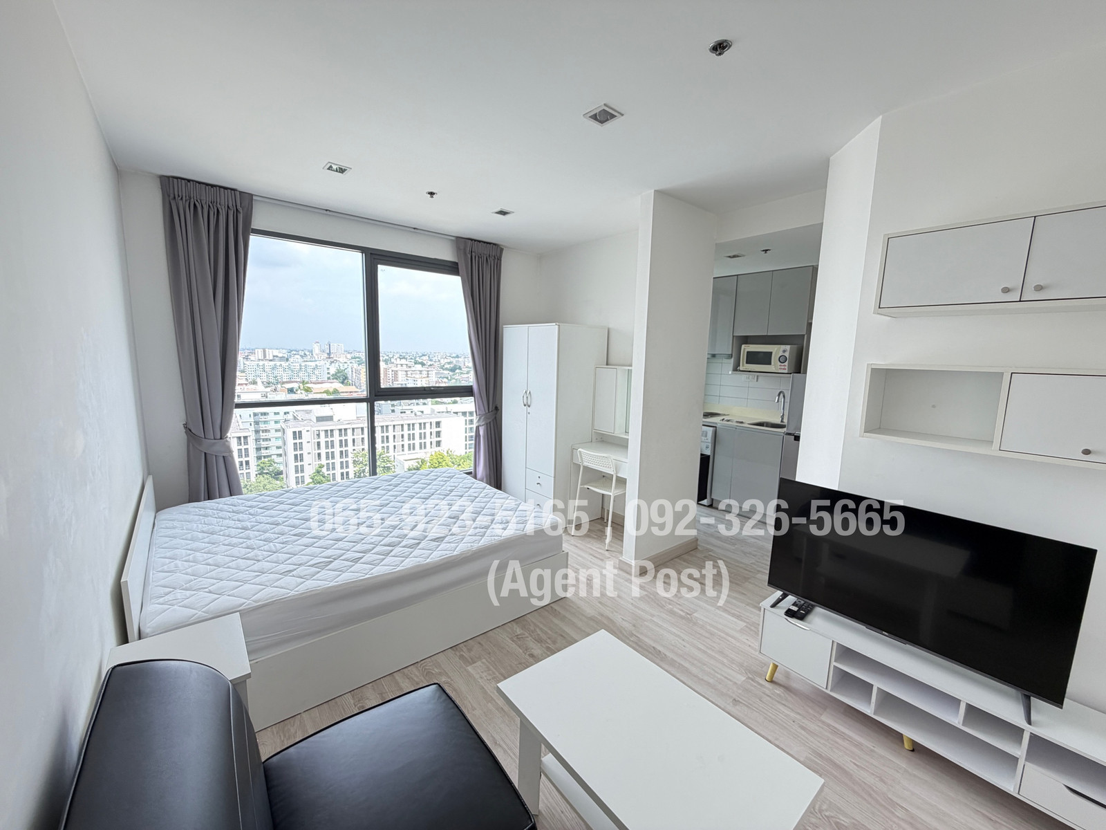 [For Rent: 13k/month] Ideo Mobi Sukhumvit 81 - ติด BTS อ่อนนุช - สตูดิโอ 22 ตรม. 