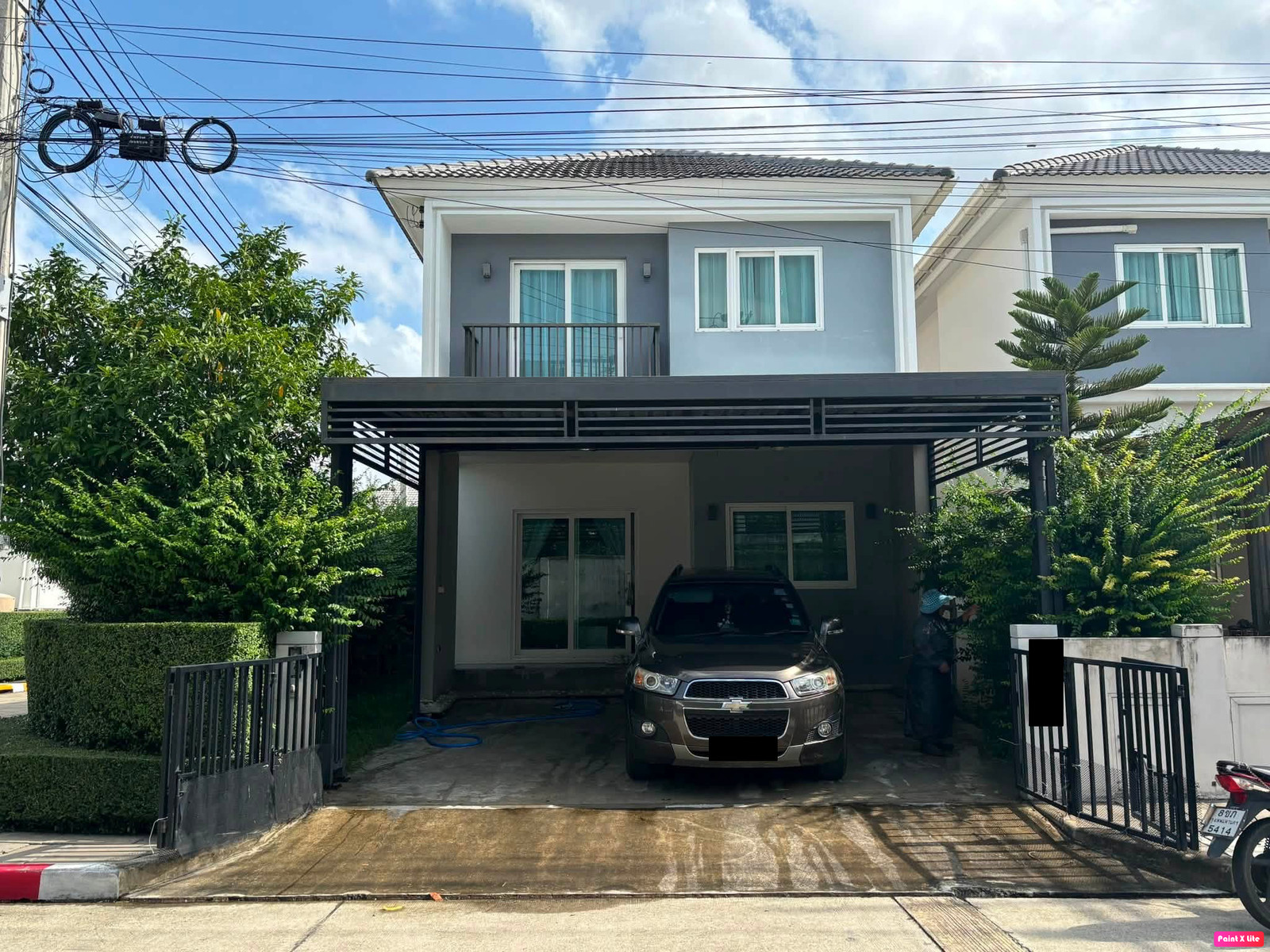 For rent/sale 39 sq m, 4 bedrooms, 3 bathrooms, 2-story detached house, Chuan Chuen Park On Nut-Wongwaen.