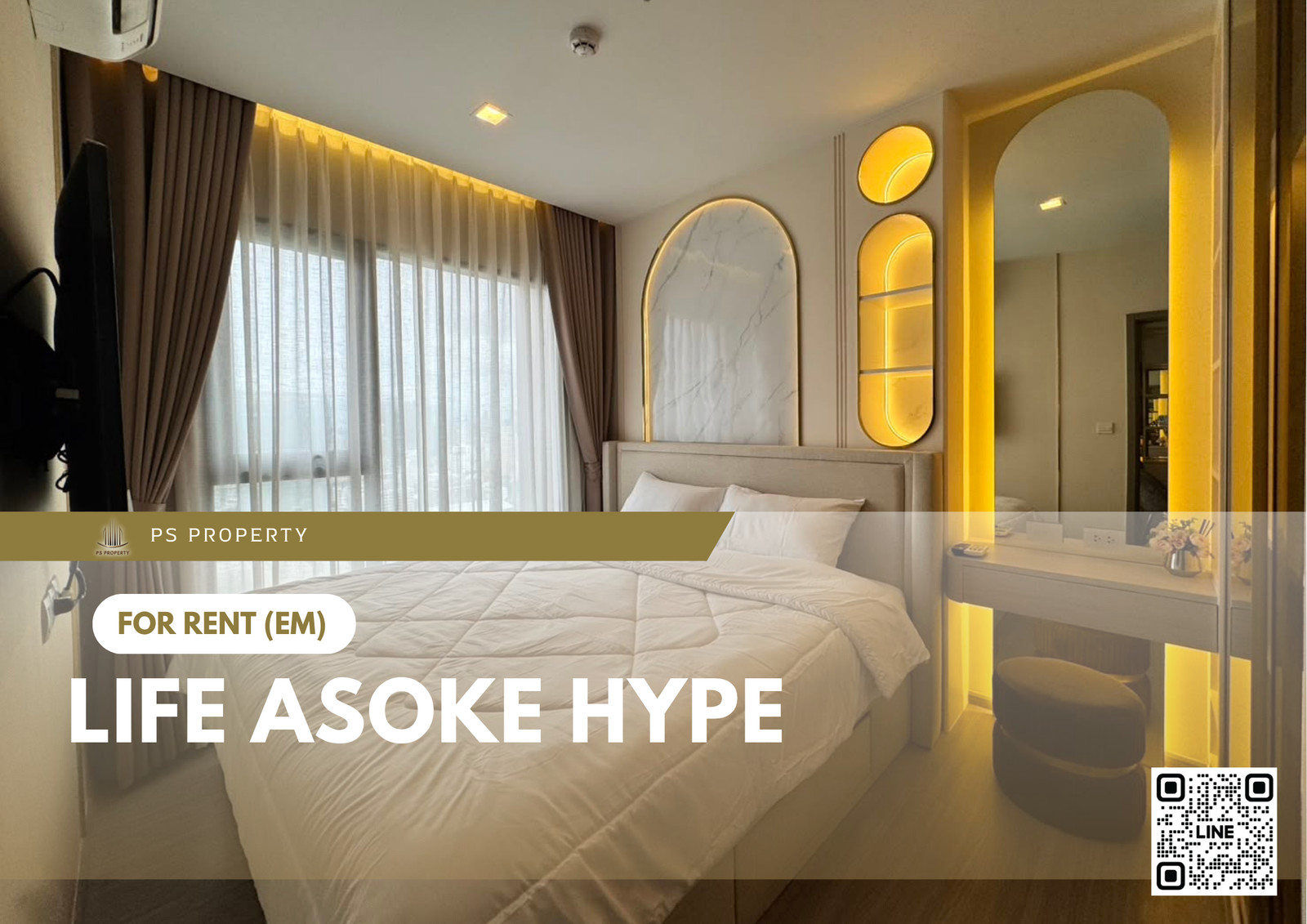 ให้เช่า 🔥 Life Asoke Hype 🔥 2 ห้องนอน เฟอร์นิเจอร์ และ เครื่องใช้ไฟฟ้าครบ ใกล้ Airport Link มักกะสัน ให้เช่า 🔥 Life Asoke Hype 🔥 2 ห้องนอน เฟอร์นิเจอร์ และ เครื่องใช้ไฟฟ้าครบ ใกล้ Airport Link มักกะสัน