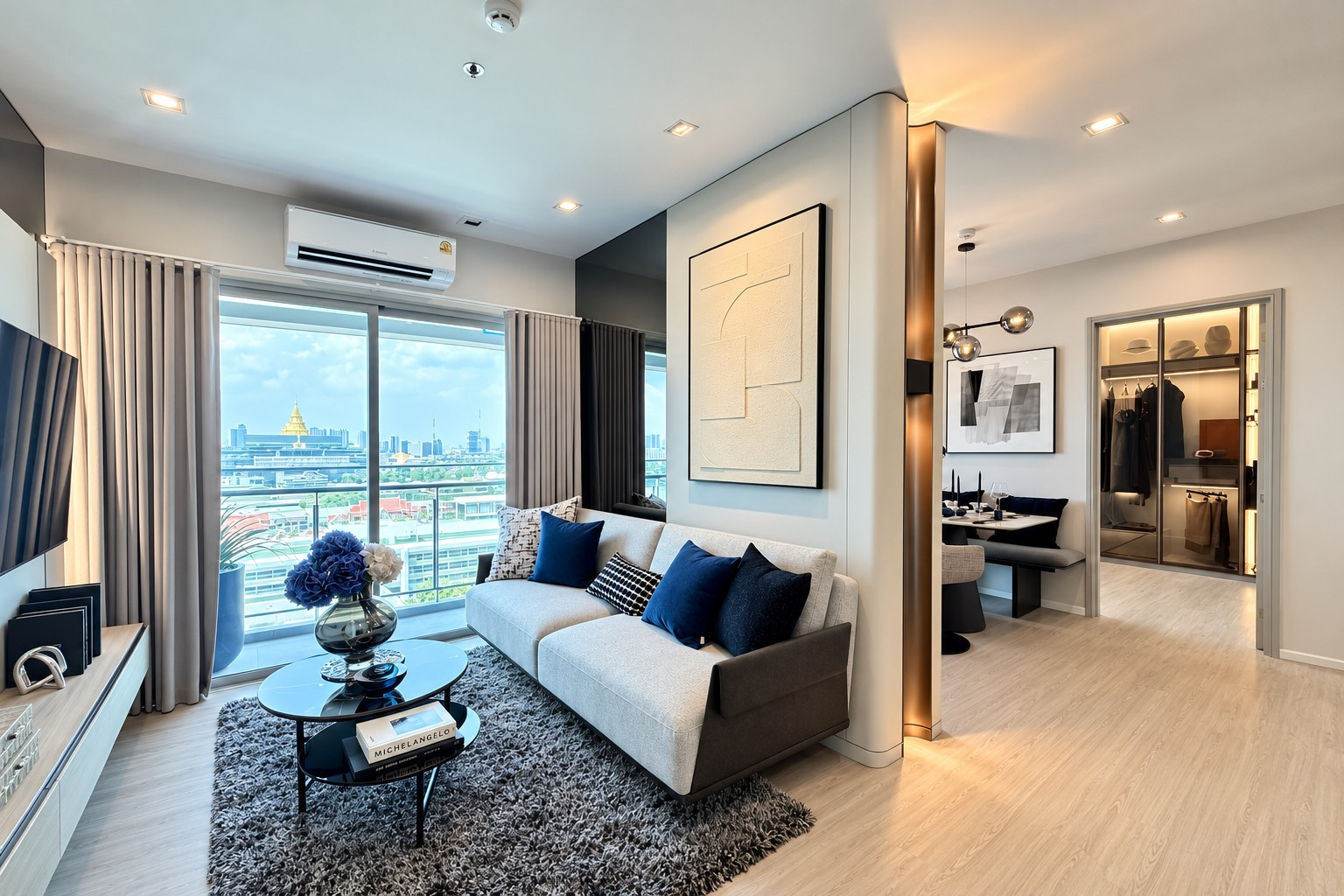  ONE VELA ณ เจ้าพระยา 1 ห้องนอน ชั้น 15 วิวสวนและแม่น้ำ ราคา 6.90 ล้านบาท  – รูปที่ 3