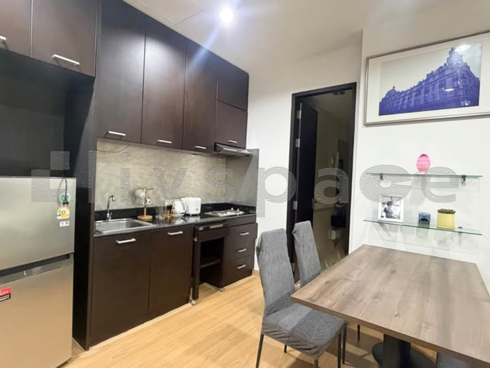 ▚ L0RC4Jツ ให้เช่า: Baan Klang Krung Siam-Pathumwan 1 ห้องนอน 45ตร.ม. เพิ่งรีโนเวตใหม่ เป็นสัดส่วน ราคาดี✨ – รูปที่ 2