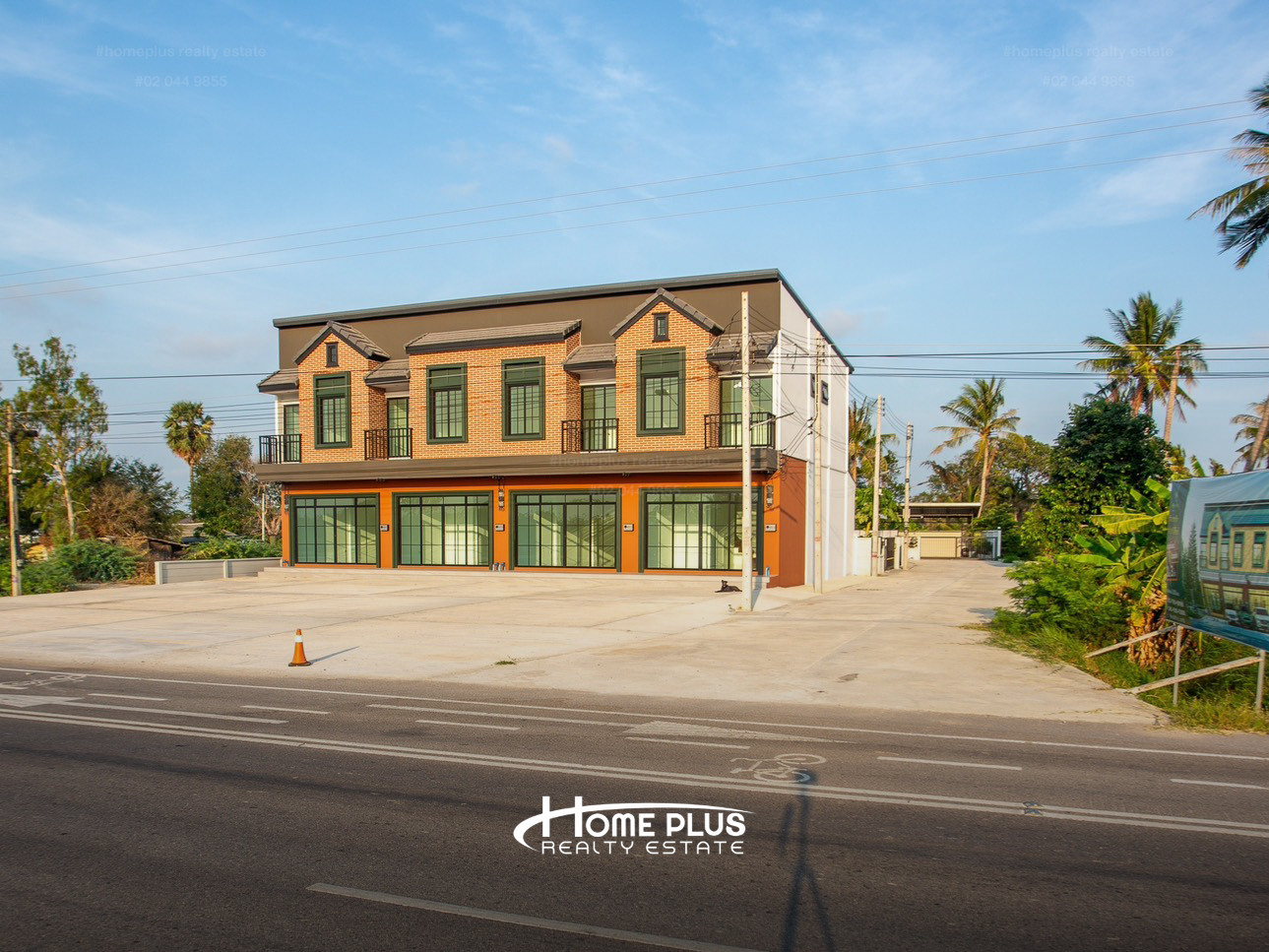 🏡 For sale/rent, new 2-story townhome, The Flora Ville Cha-am project.