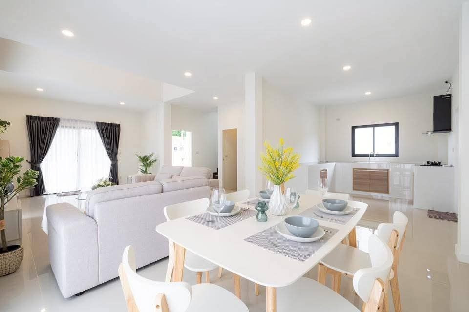 🏠 Two-story detached house, 3-4 bedrooms, 4 bathrooms, 2 parking spaces. 📍 Located on the main road, Ban Tha Rua, near the 3rd Ring Road. – รูปที่ 4