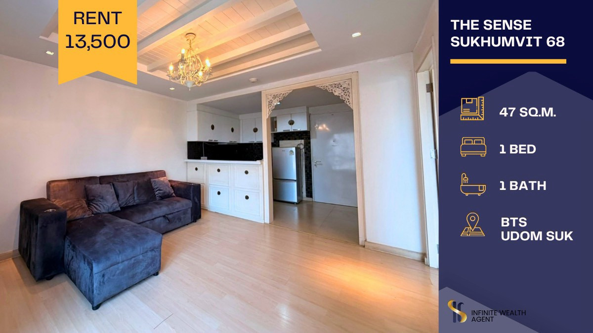 🌿Ultimate privacy | The Sense Sukhumvit 68 1Bed 47sqm 13.5k • Huge Walk-in closet ✨ Near BTS Udomsuk | Ready to move in, DM now! 📞 🌿Ultimate privacy | The Sense Sukhumvit 68 1Bed 47sqm 13.5k • Huge Walk-in closet ✨ Near BTS Udomsuk | Ready to move in, DM now! 📞