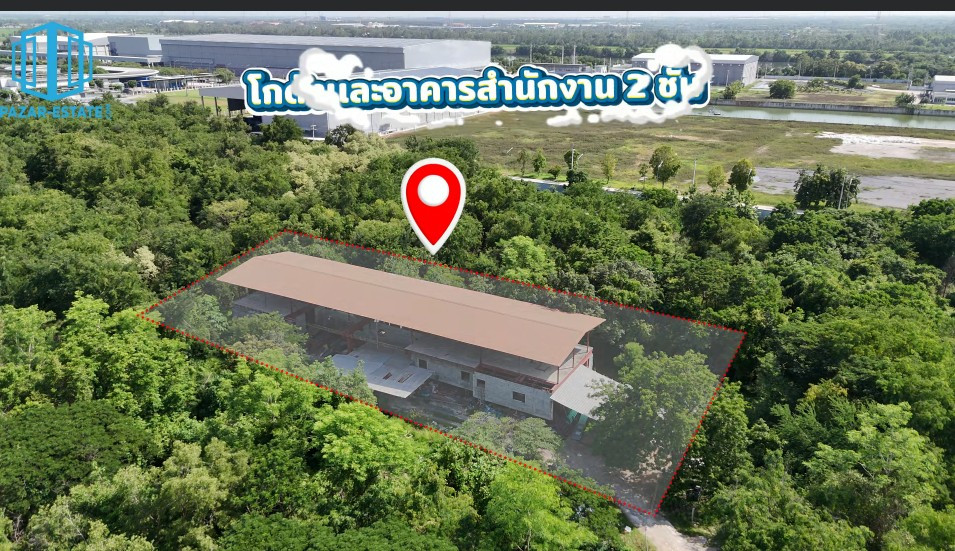 PZ1484 Land for sale with office building. Under construction, 2 floors, area 1 rai, away from the road. FDA 1023, only 150 meters, near the Amazon coffee roasting factory, Sanap Thueng Subdistrict, Wang Noi District, Phra Nakhon Si Ayutthaya Province. – รูปที่ 3