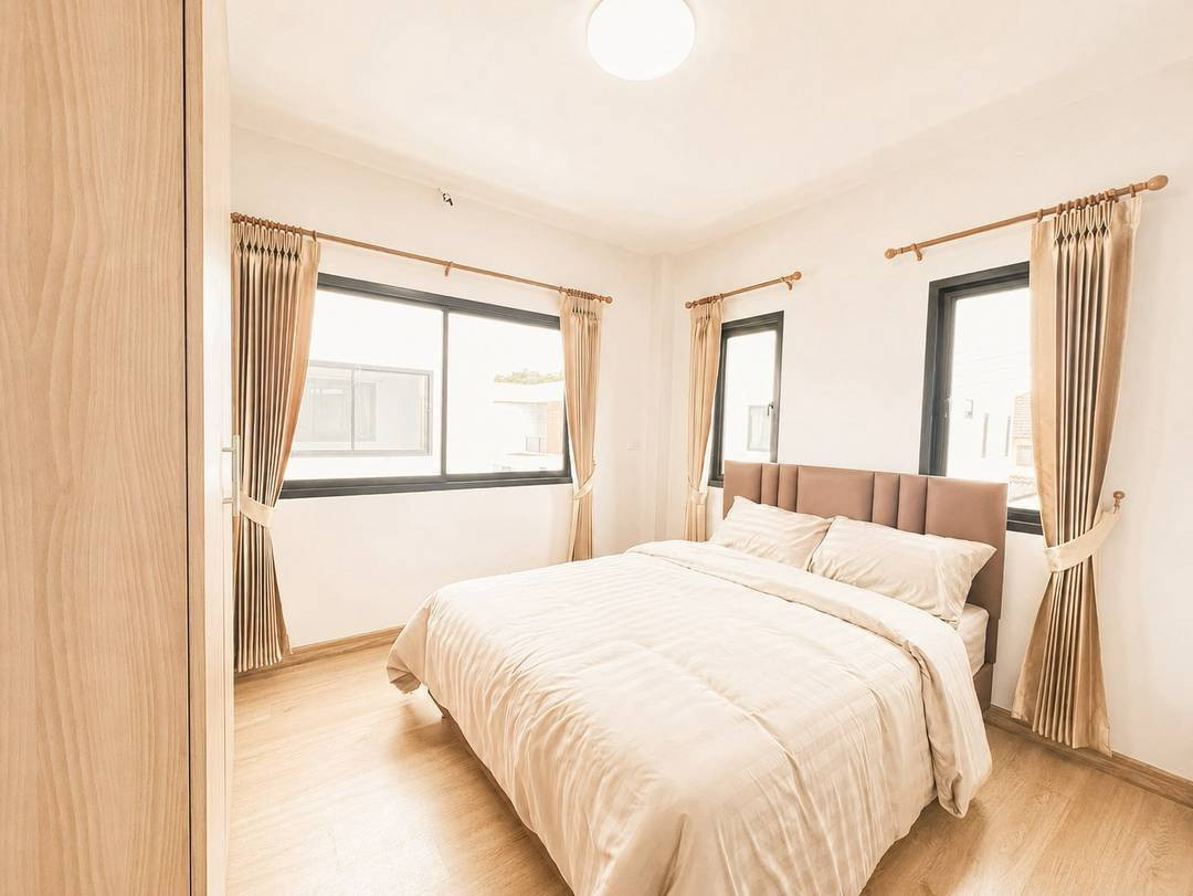 Big new house, 2 floors, 4 bedrooms, 5 bathrooms, in Mae Hia zone, luxurious design, complete with freebies. – รูปที่ 3