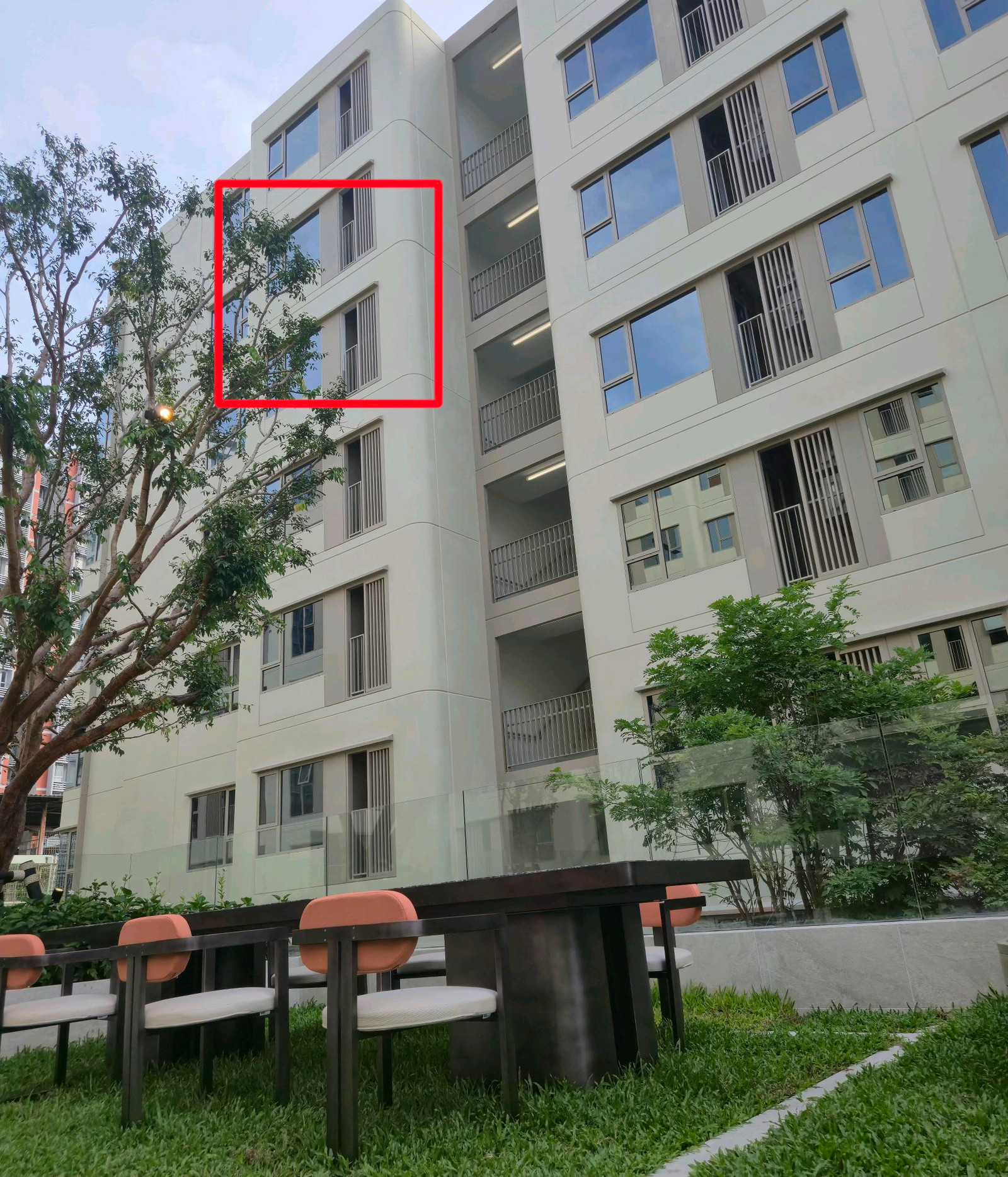 sell!! The  is selling it himself, Building A, 6th floor, corner room, 30 sq m. Central garden view, rare unit – รูปที่ 4