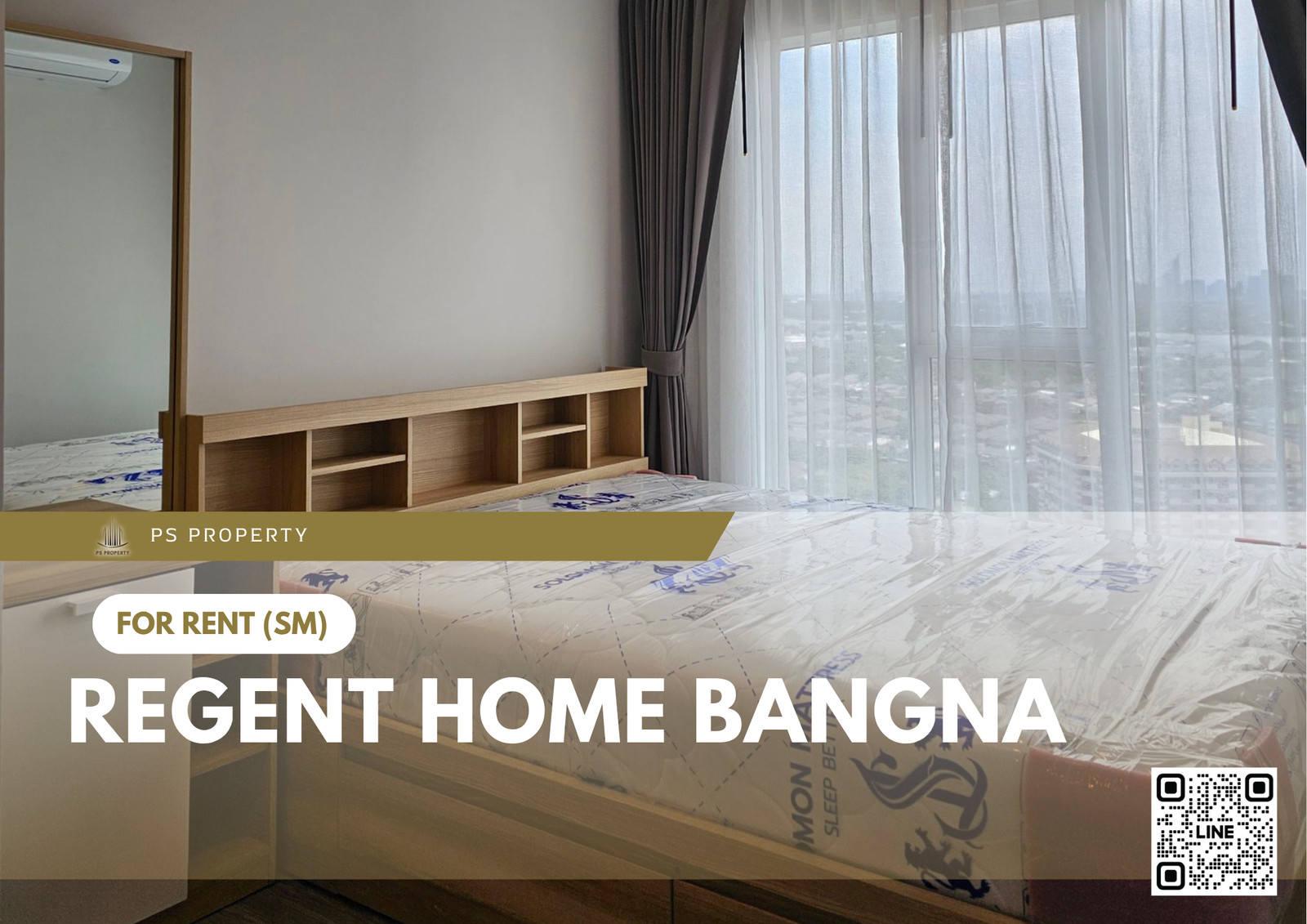 ให้เช่า 🔥 Regent home bangna 🔥 เฟอร์นิเจอร์ และ เครื่องใช้ไฟฟ้าครบ ใกล้ BTS บางนา