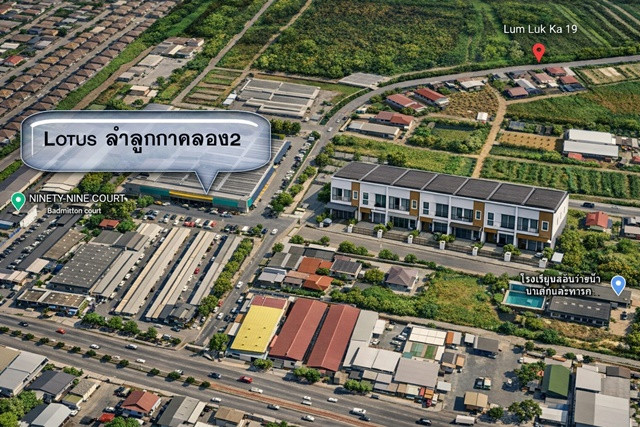 1,200 ตร.ม. ที่ดินถมแล้วให้เช่า 300ตรว. สนามกอล์ฟธูปะเตมีย์ 3กม.โลตัส ลำลูกกา คลอง 2 เพียง 449 ม 2 แปลง รวม ใกล้ BTSคูคต 1.69 กม. – รูปที่ 2