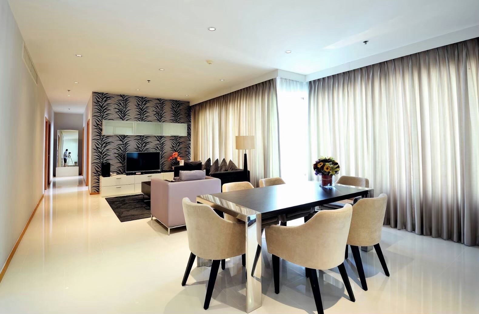 ☀️ 3-Bedroom Condo for Rent in Phrom Phong ☀️161 sqm 110,000/month