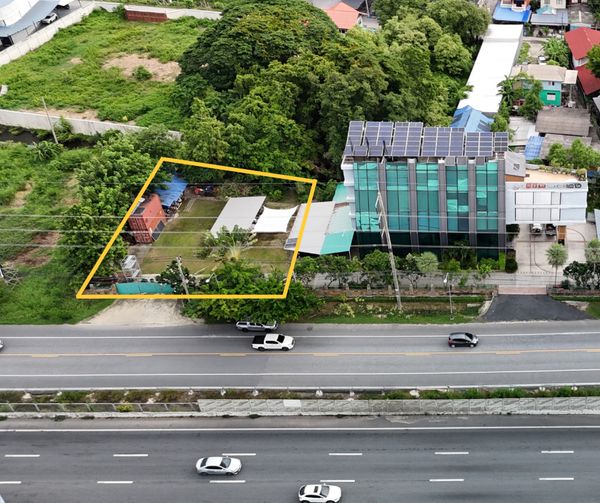 🔥 Sale 238 Sq.Wah Elevated Vacant Land, Motorway-Front, Krungthep Kreetha — Ready to Build Now ✨
